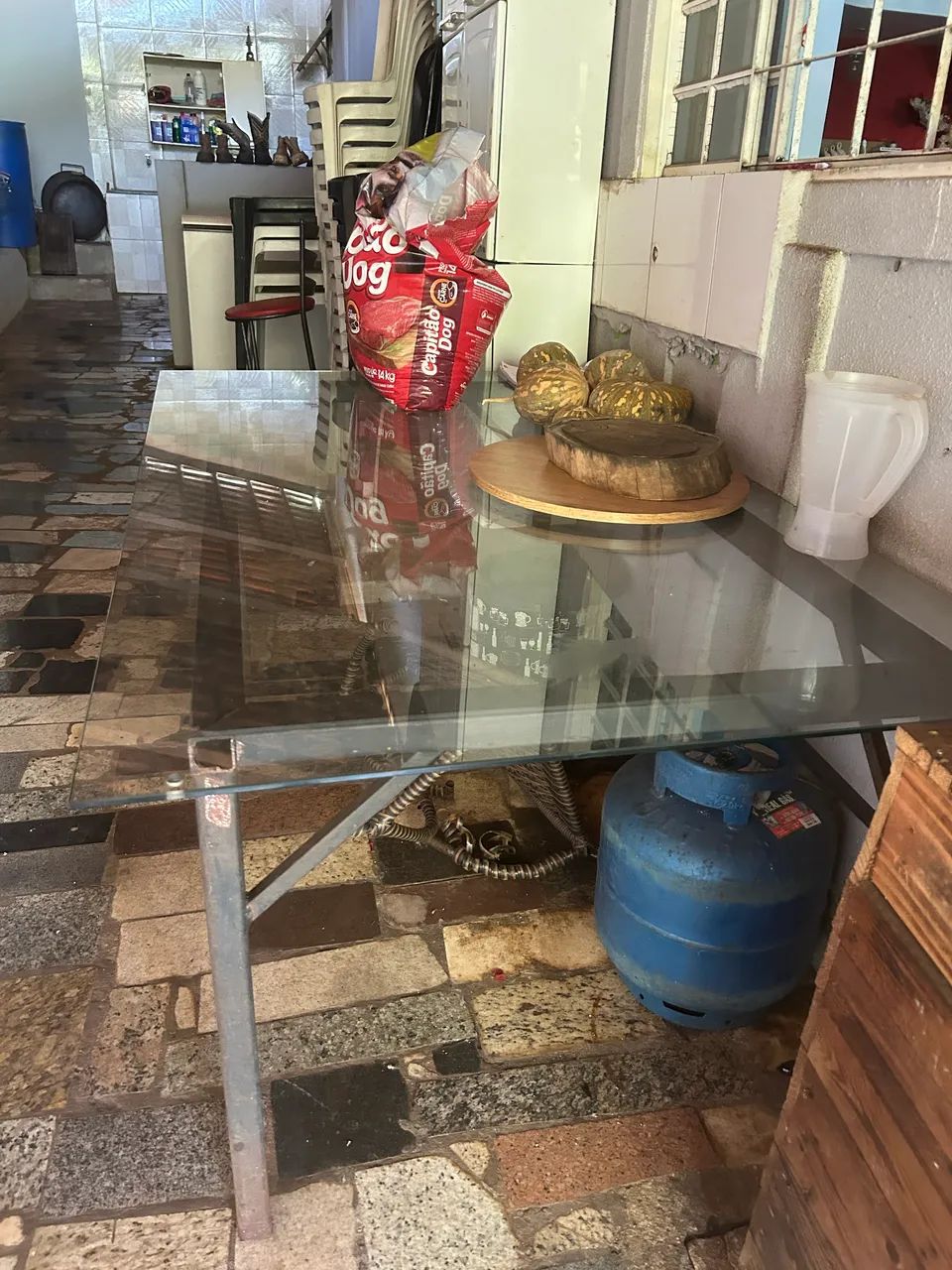Mesa de Vidro de 1,77 - Foto 4