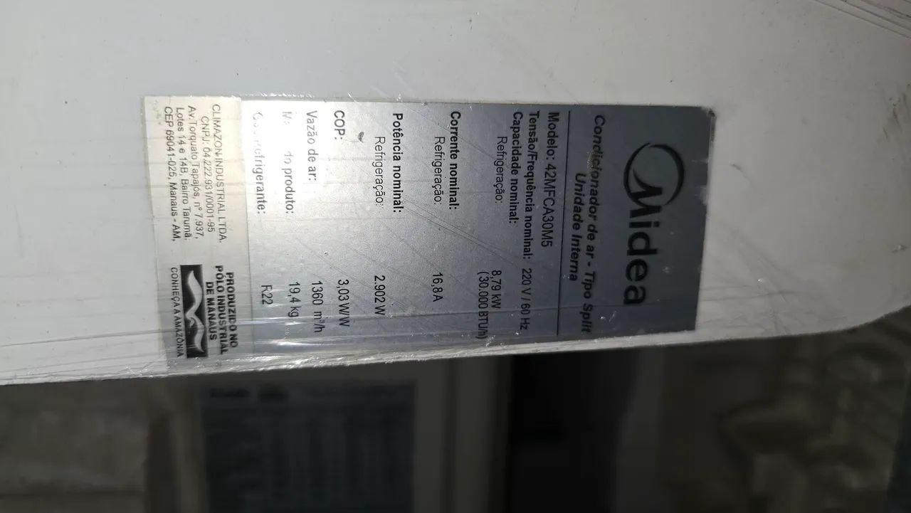 ar condicionado usado 30 mil btus - Foto 3