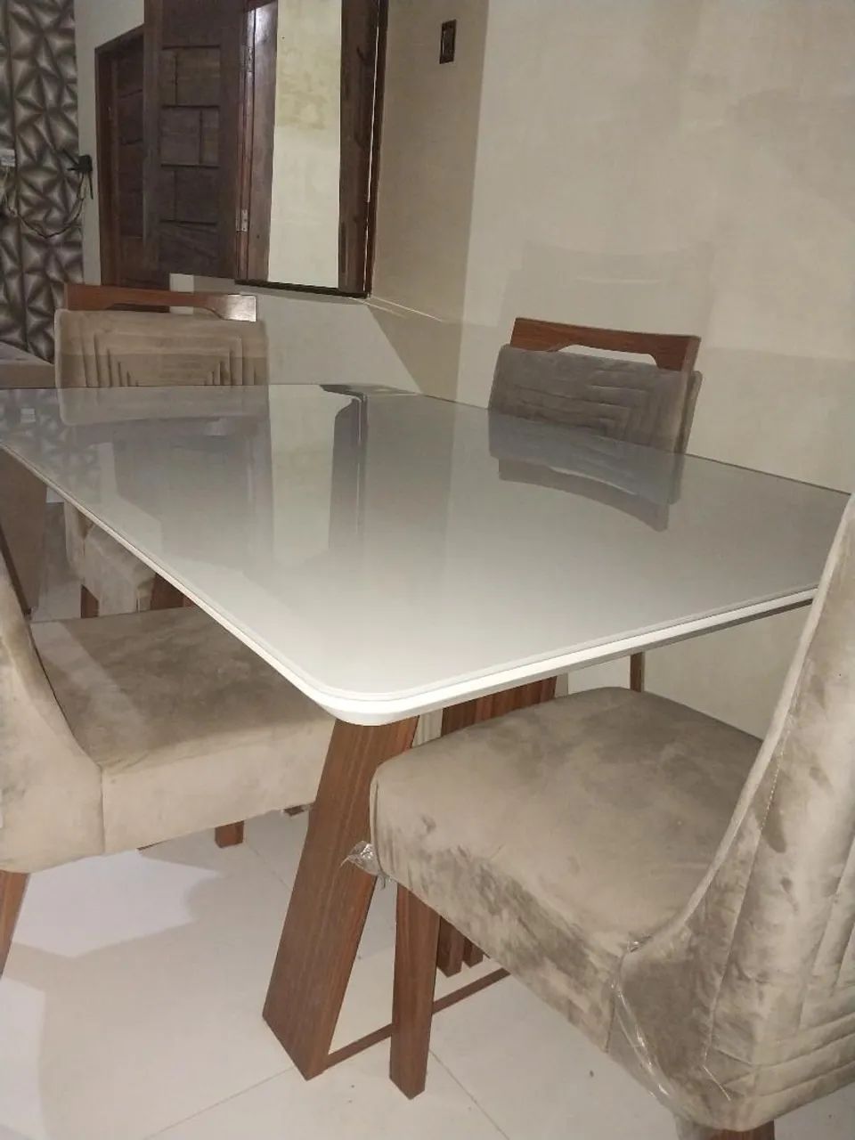 MESA DE VIDRO