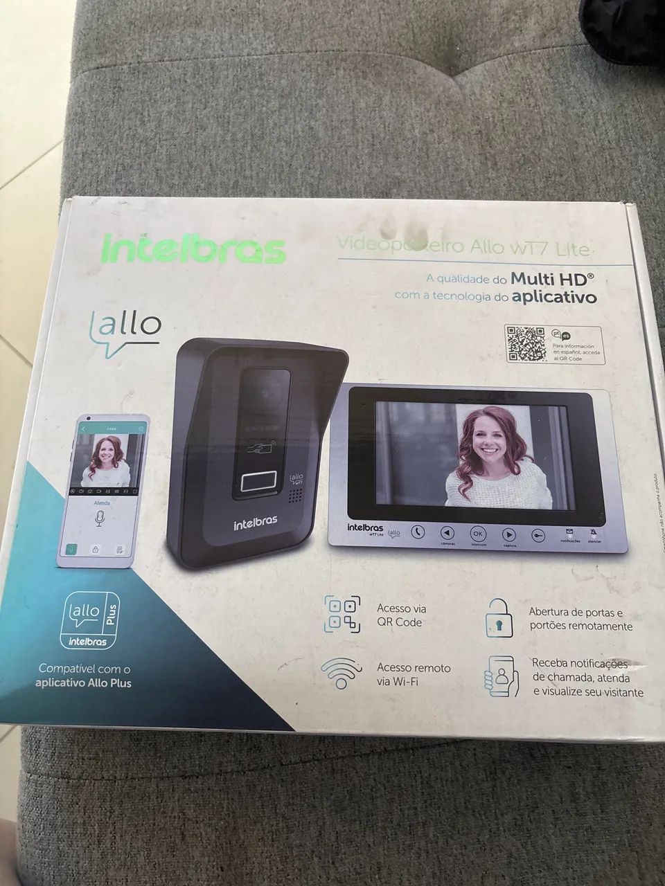 Videoporteiro interfone intelbras