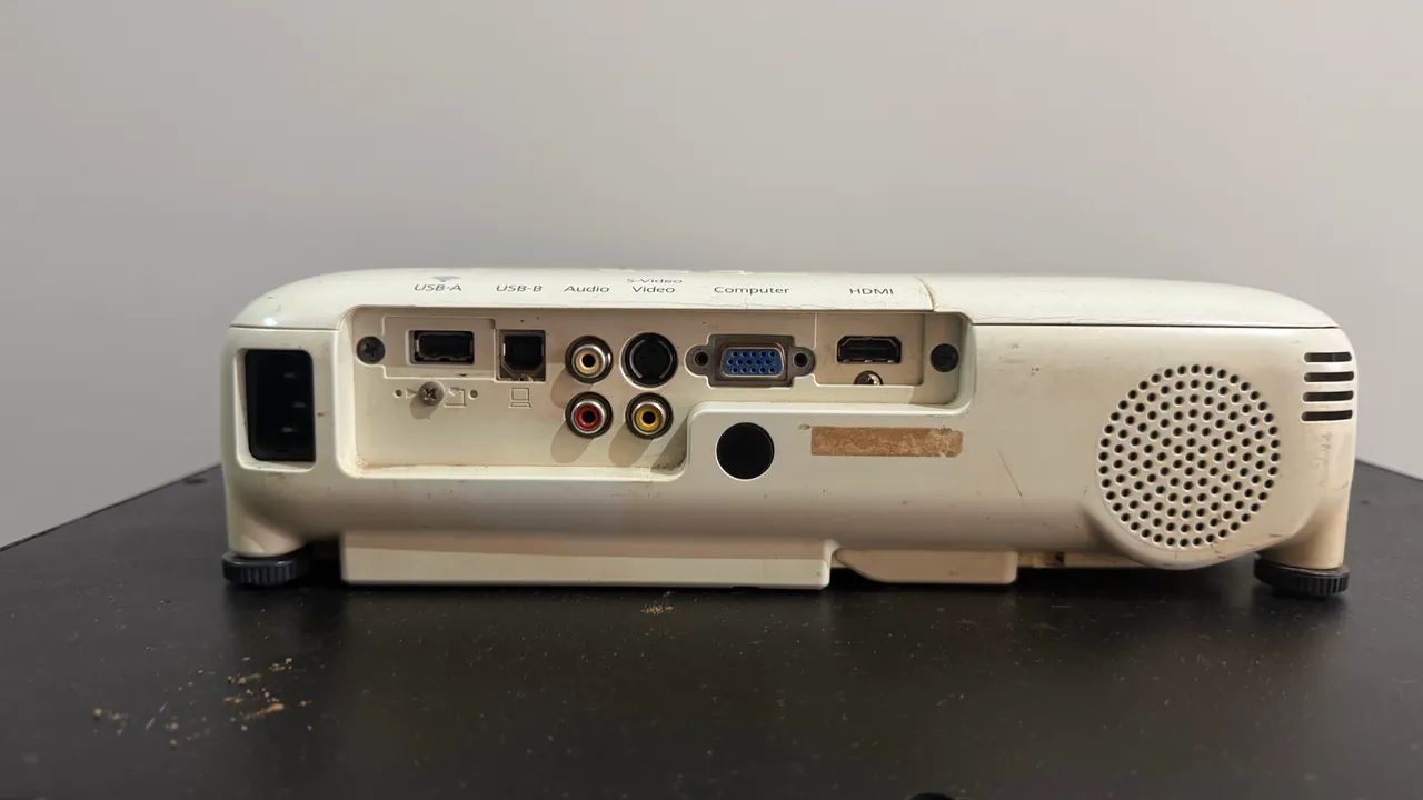 Projetor Epson Powerlite X24+ 3500lm Branco (Usado) - Foto 5