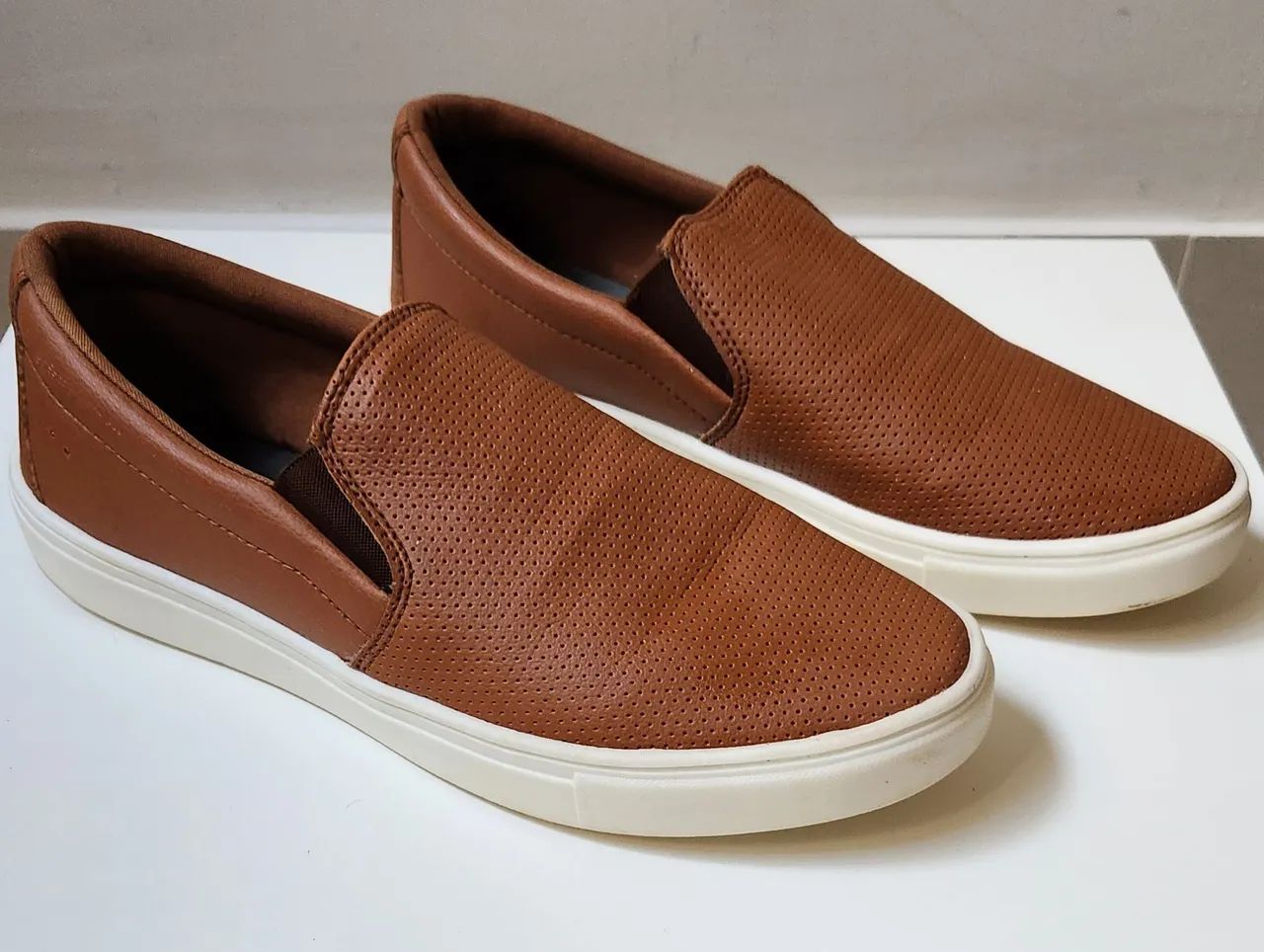 (Bazar) Tênis Casual Slip On Polo Nº42 - Muito Conservado - Confortável