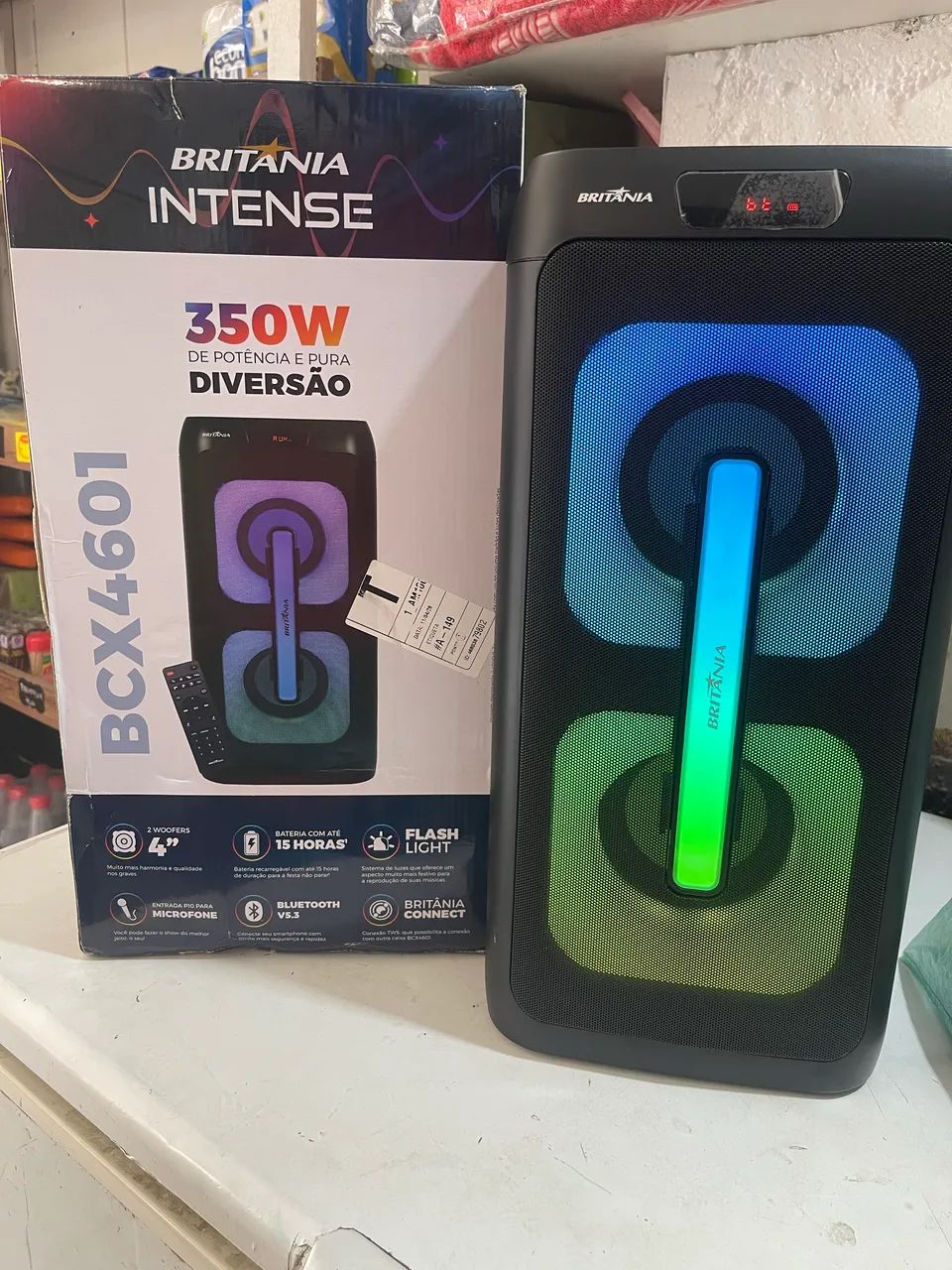 Caixa de som 350w Nova - Foto 2