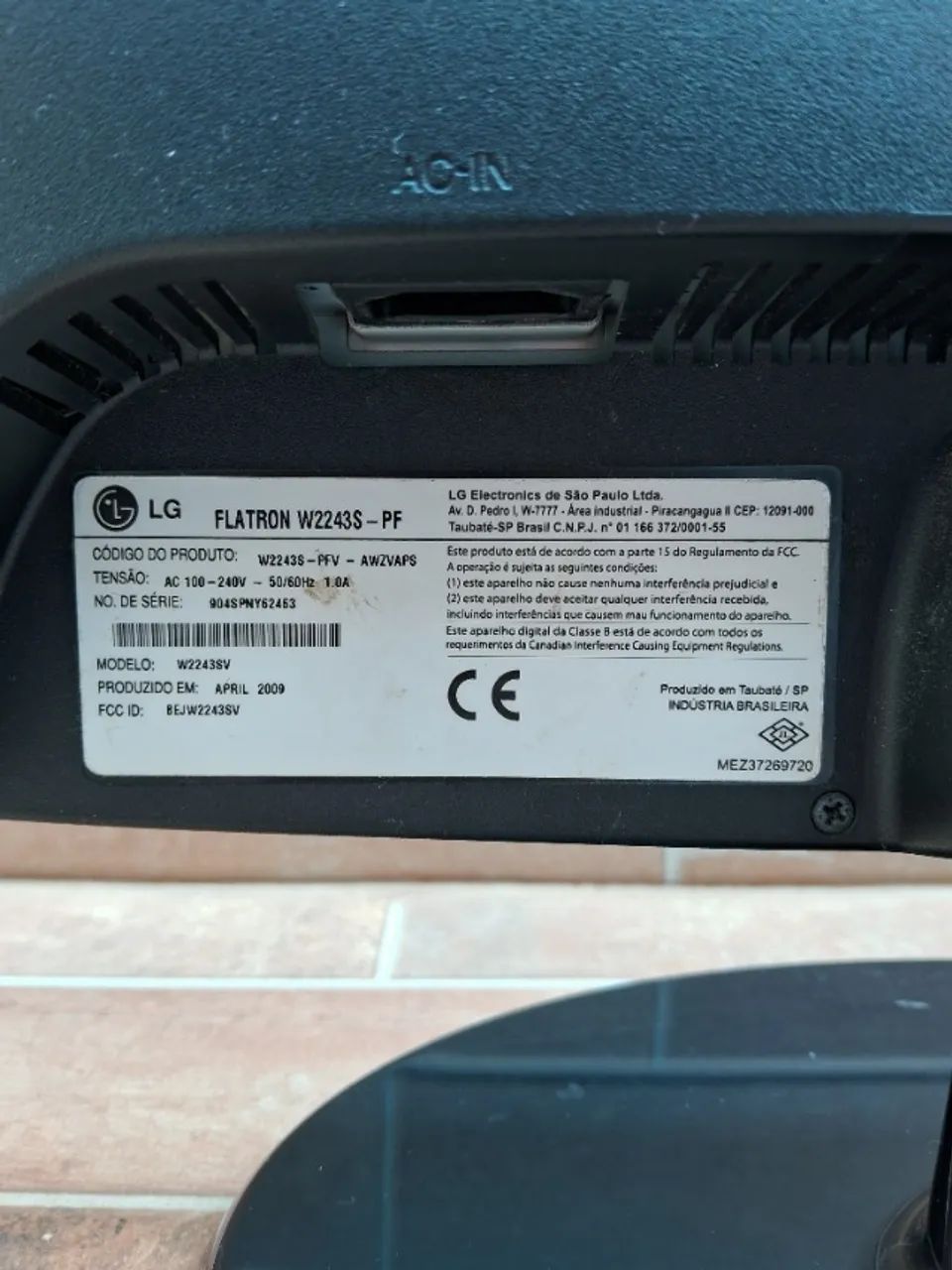Monitor LG para Retirada de Peças - Foto 3
