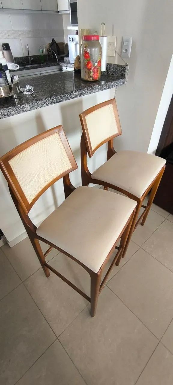 02 banquetas para cozinha americana  - Foto 2