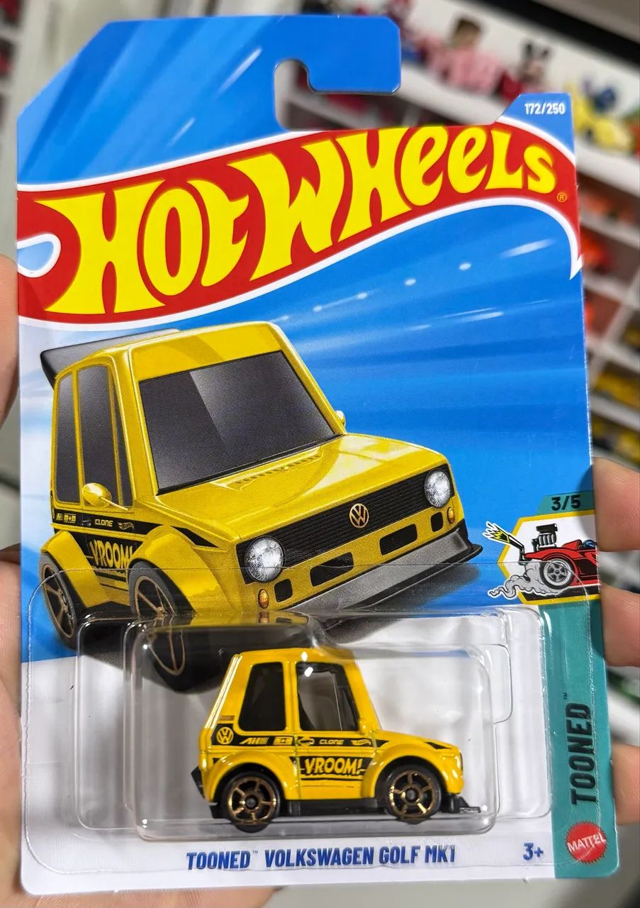 Hot Wheels - Tooned Volks Golf MK1 - Lote N 2026 - Hobbies e
