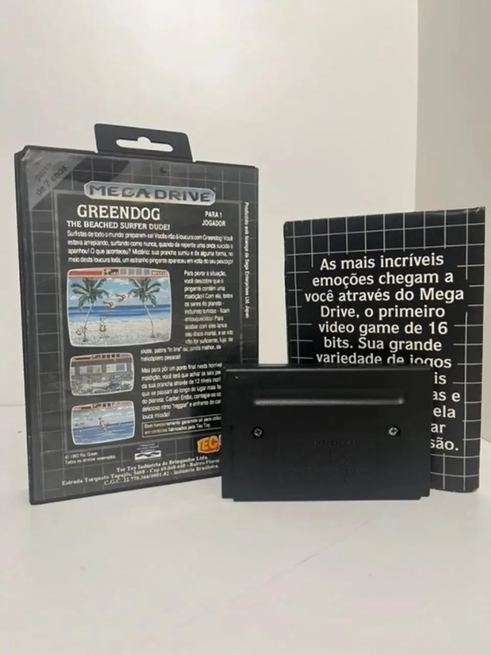 Greendog Mega Drive Original Tec Toy com Caixa - Foto 2