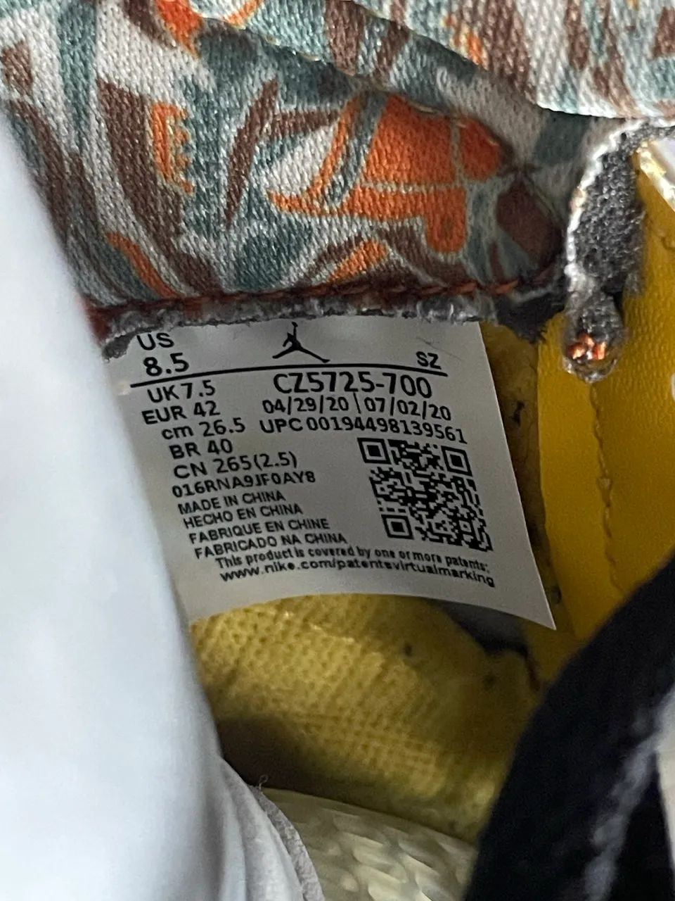 Jordan 5 What The og  - Foto 3
