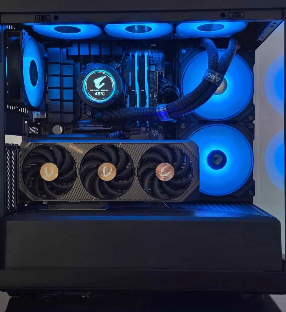 Suporte vertical para placa de video 