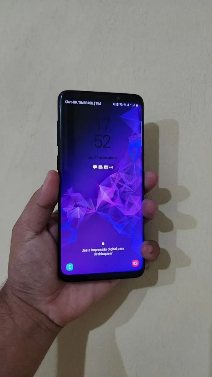Galaxy S9 plus pra sair logo 