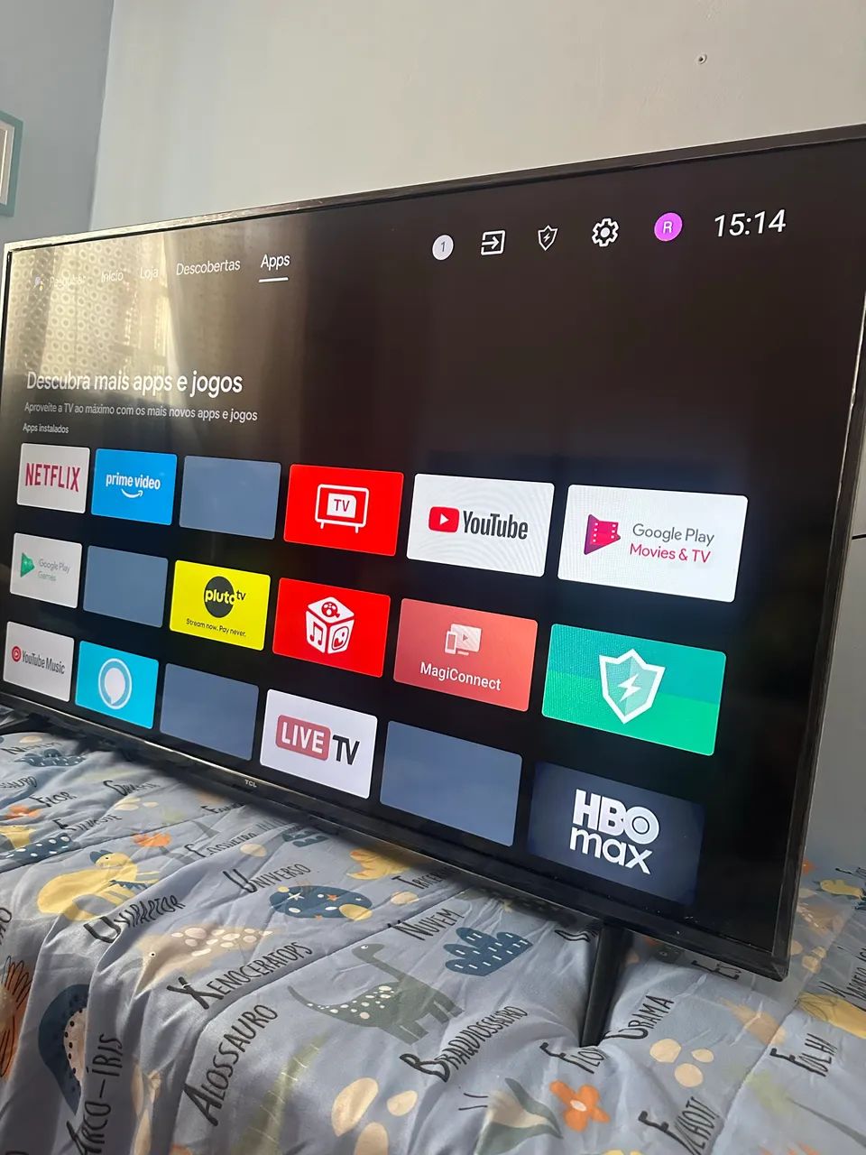 Smartv 50 4 k Android TV Play store - Foto 3