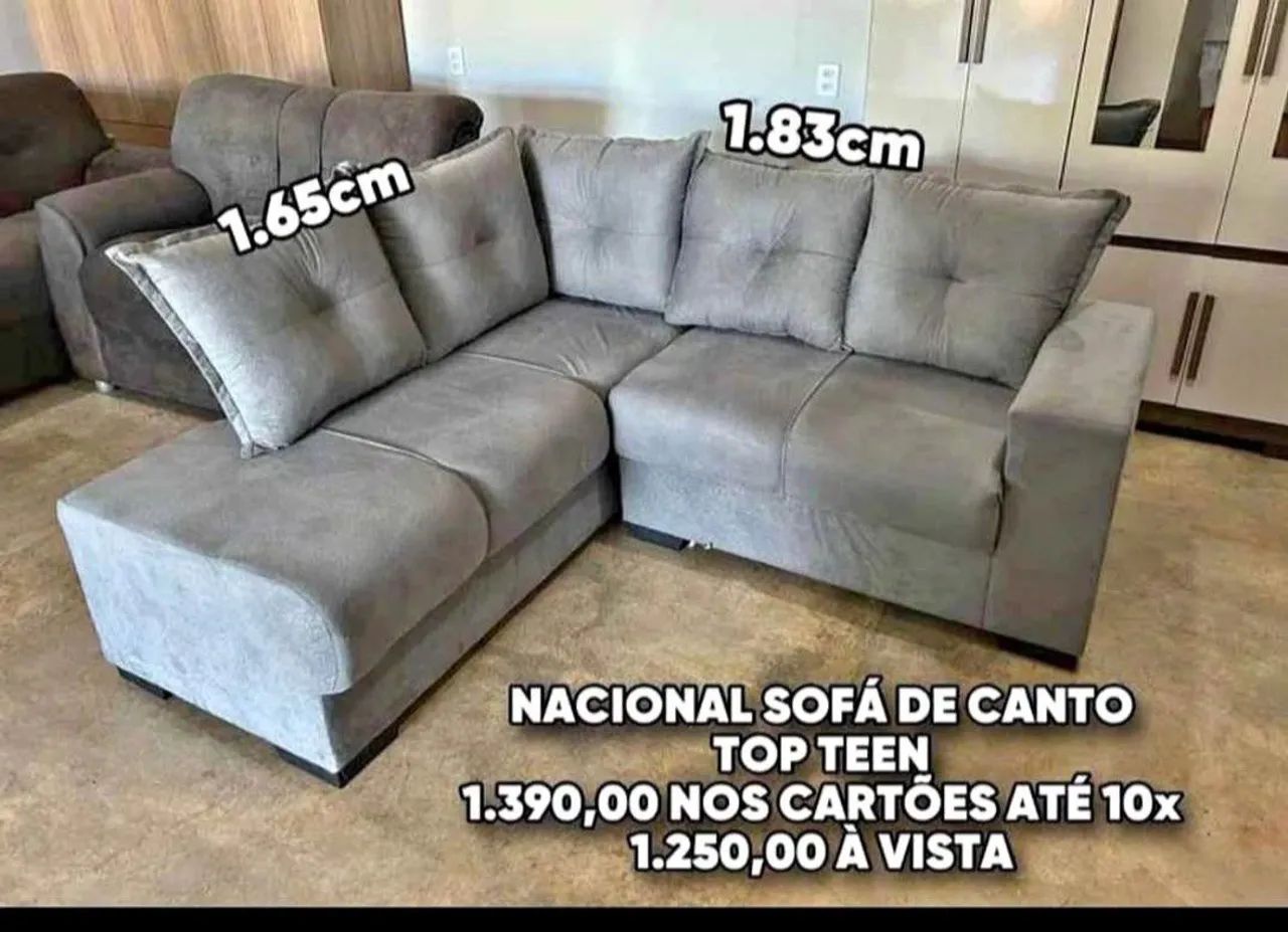 Sofá top tin novo - Foto 3