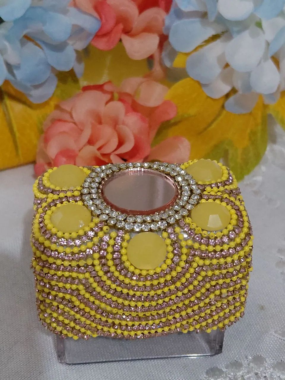 CARIMBO PERSONALIZADO COM STRASS  - Foto 2