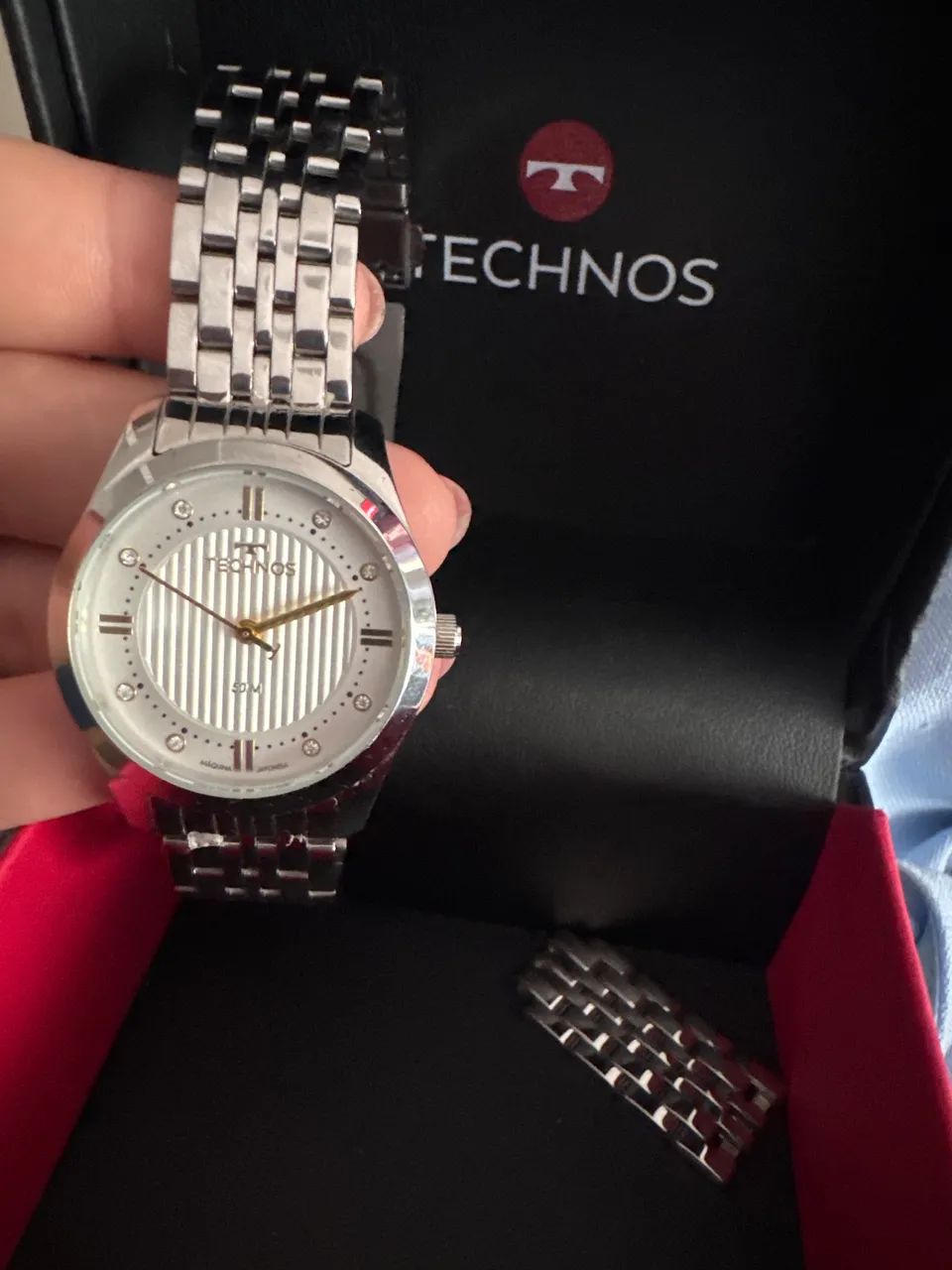 Relógio Technos Feminino Boutique Prata - Foto 2