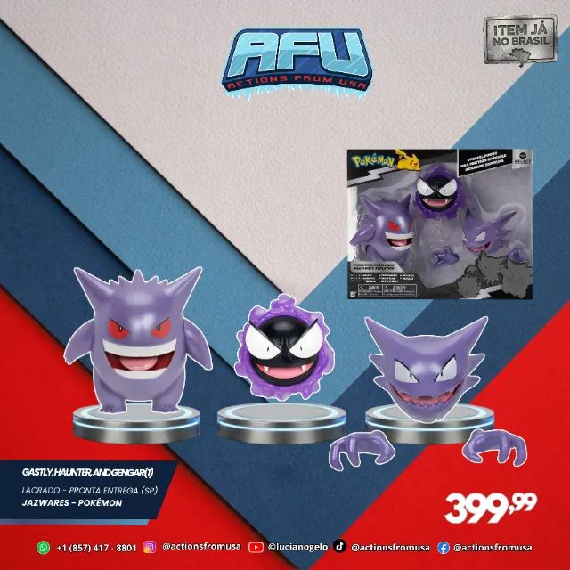 featuring Gastly, Haunter, and Gengar Pokémon Select Evolution Multi-Packs (RESERVADO)