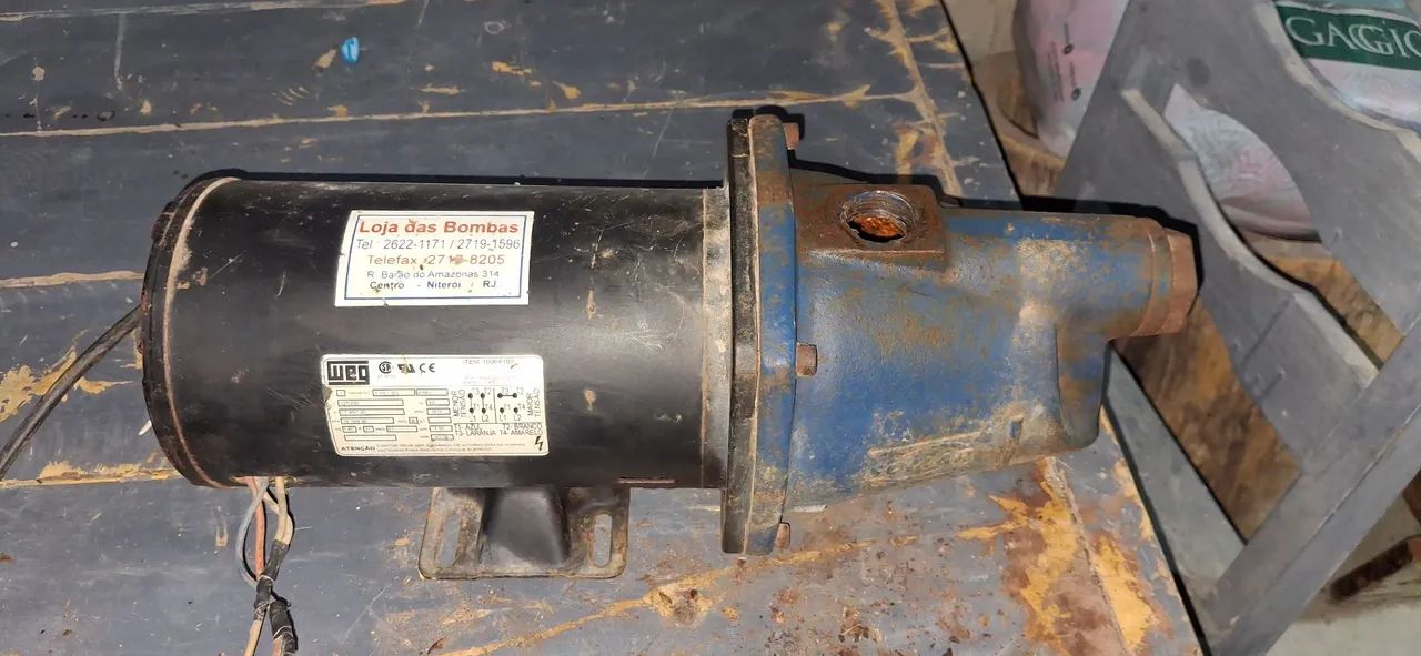 Bomba auto-aspirante defeito 