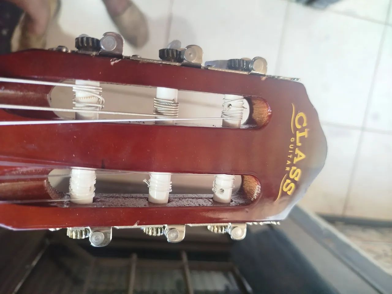 VIOLÃO CLASS GUITAR ELÉTRICO COM AFINADOR DIGITAL  - Foto 5