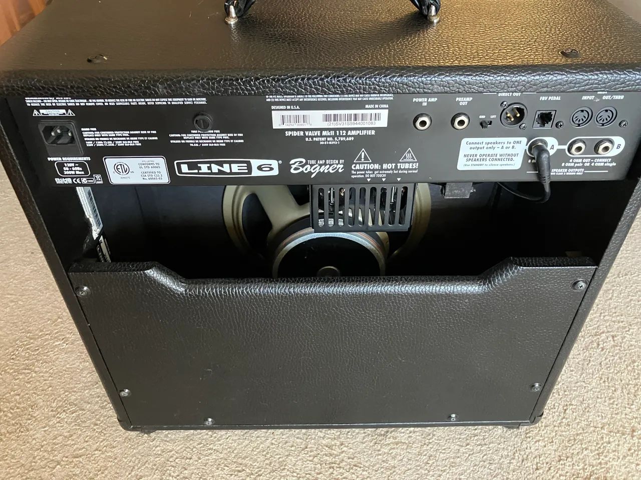 Amplificador Valvulado Spider Bogner Valve - Foto 3