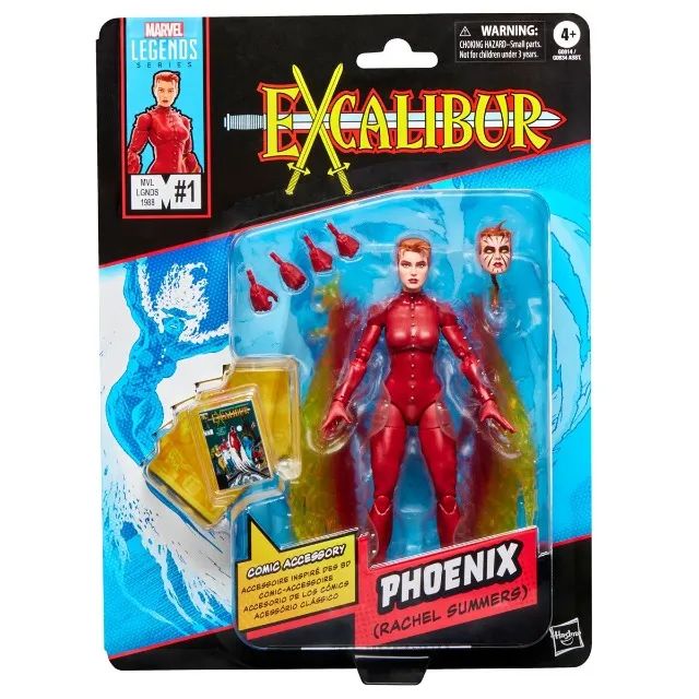 Fenix Excalibur X-Men Marvel Legends Hasbro - Peças e Acessórios