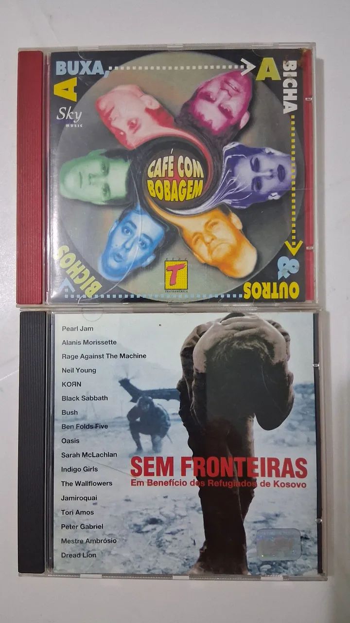 Cds Rock Pop metal com marcas de uso - Foto 2