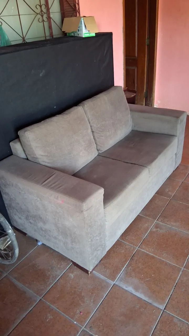 Sofá, 2 lugares, 1,70m x 86cm,  seminovo  - Foto 3