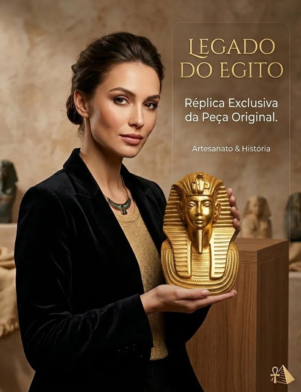 Busto de faraó  - Foto 2
