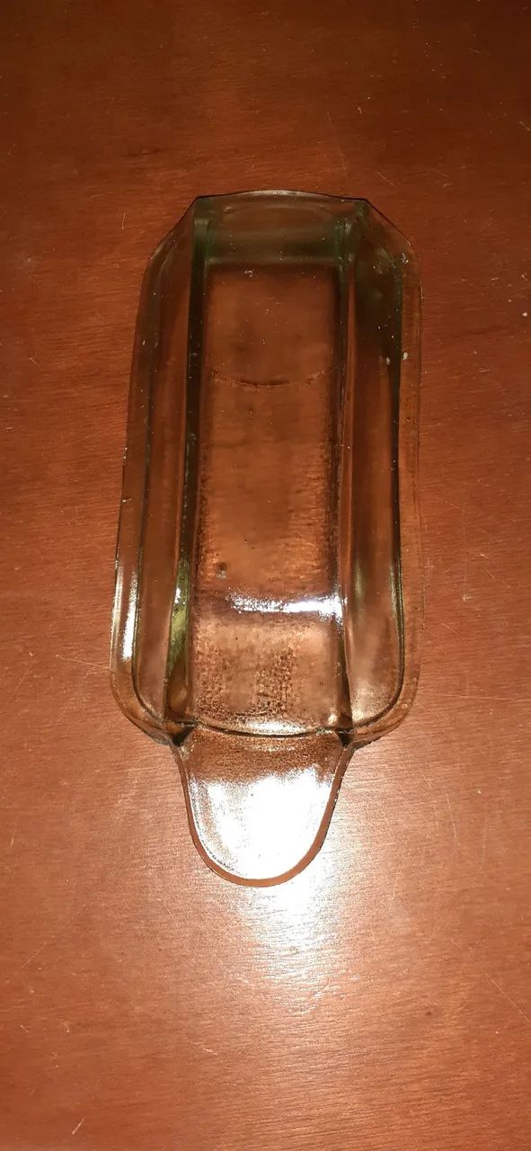 Uma tigela de vidro (comp: 23cm X larg: 9,5cm X boca: 8,5cm - Foto 2