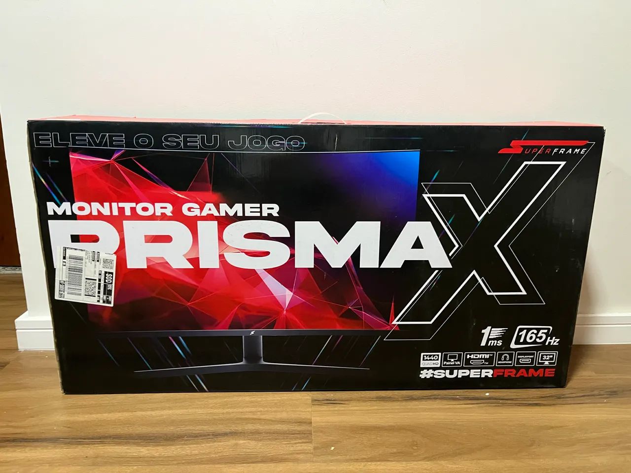 Monitor gamer super Frame 144hz 32polegadas  - Foto 2