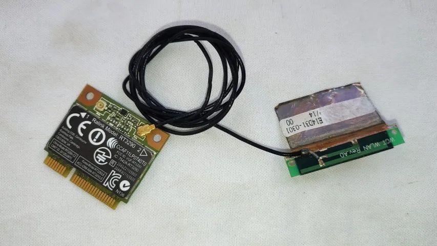 Peça de Reposição Antena + Placa Wifi e Bluetooth
