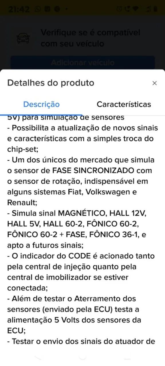 ECU teste Nova  - Foto 4