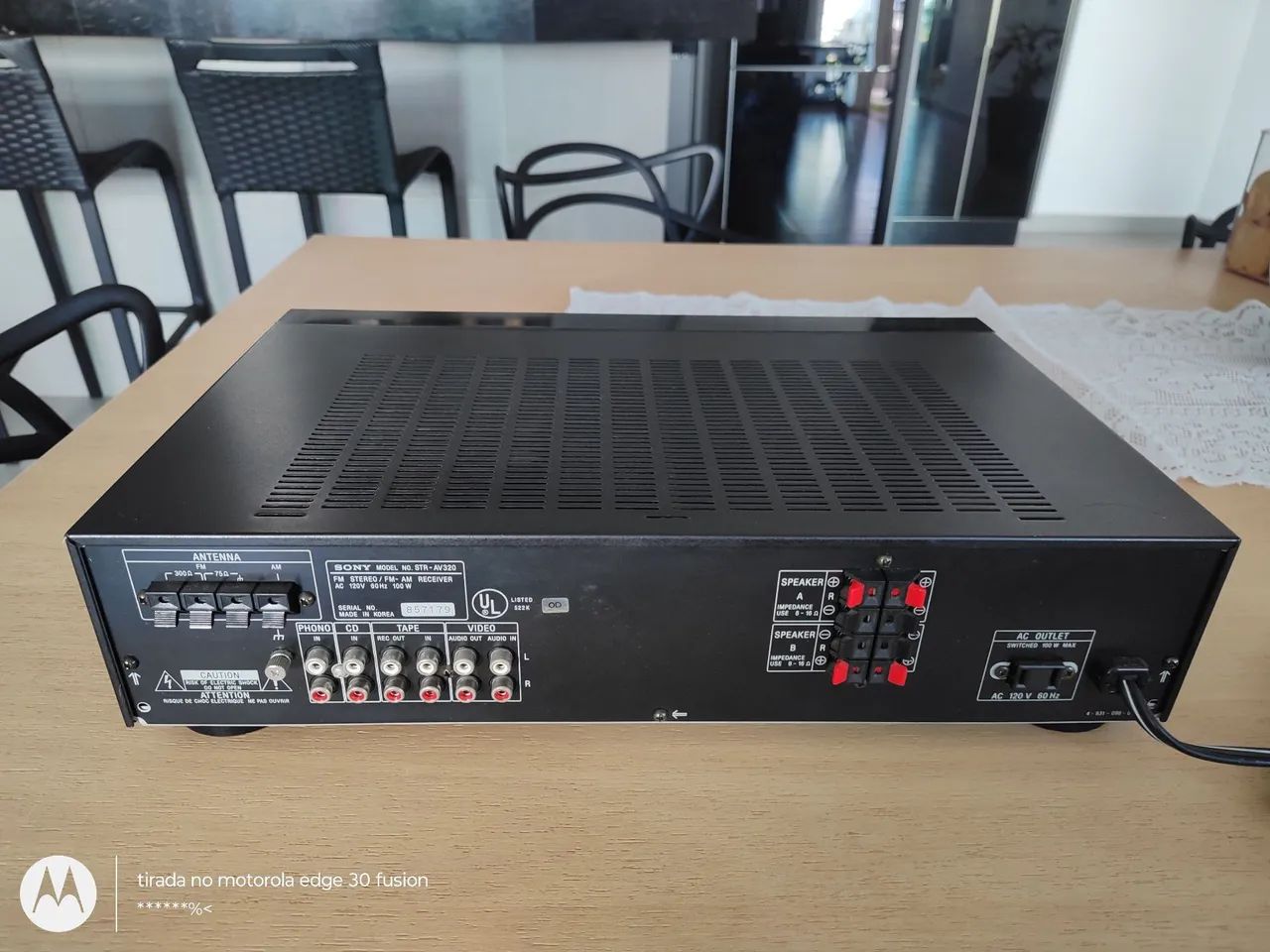 RECEIVER SONY STR AV320  - Foto 5