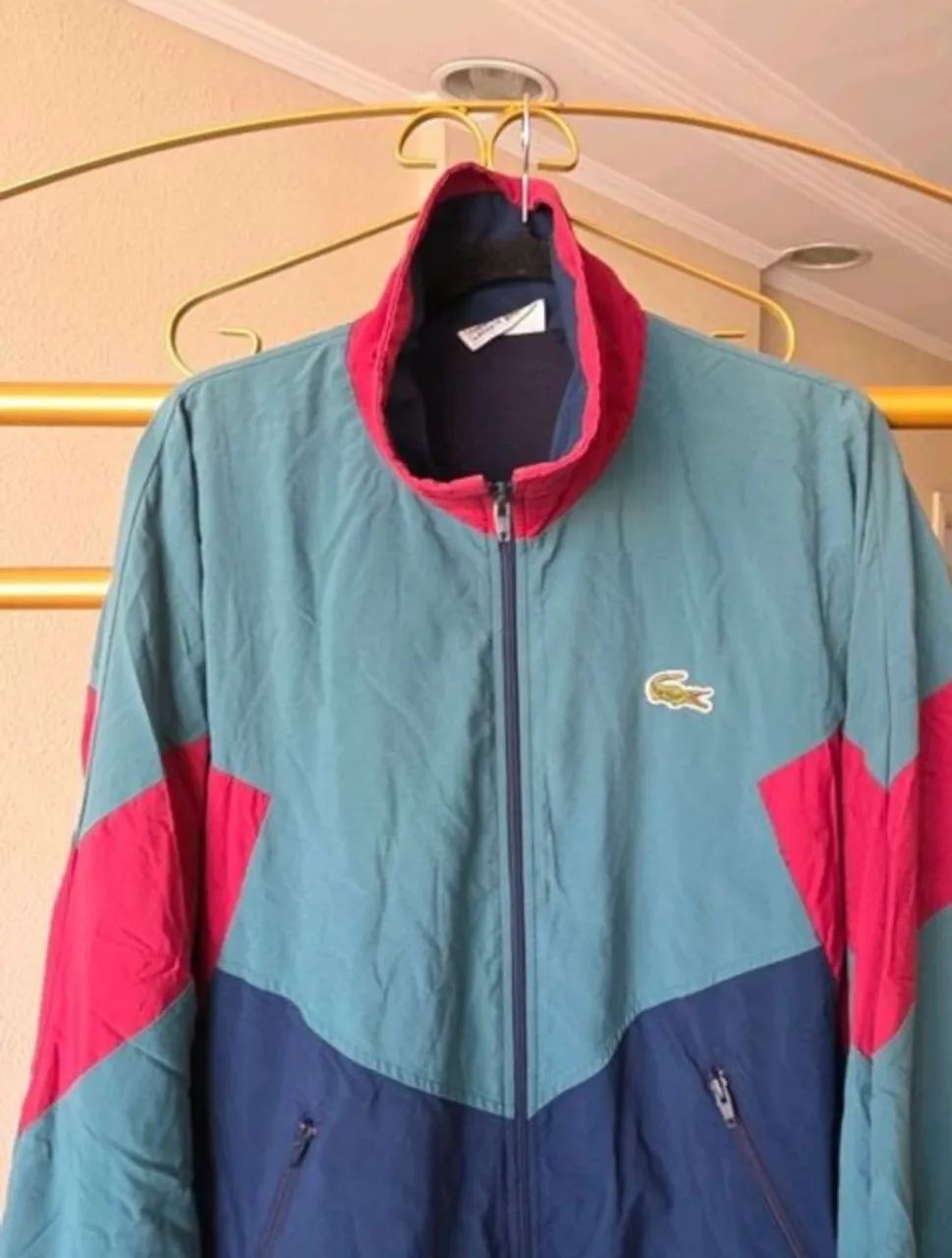 Corta vento lacoste chemise vintage  - Foto 2