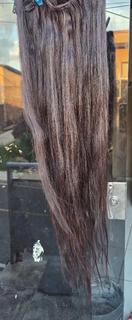 Cabelo humano pra mega  - Foto 2