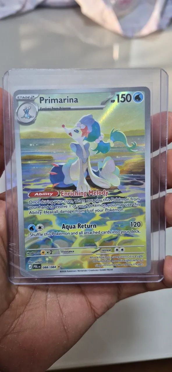 Carta pokemon Primarina