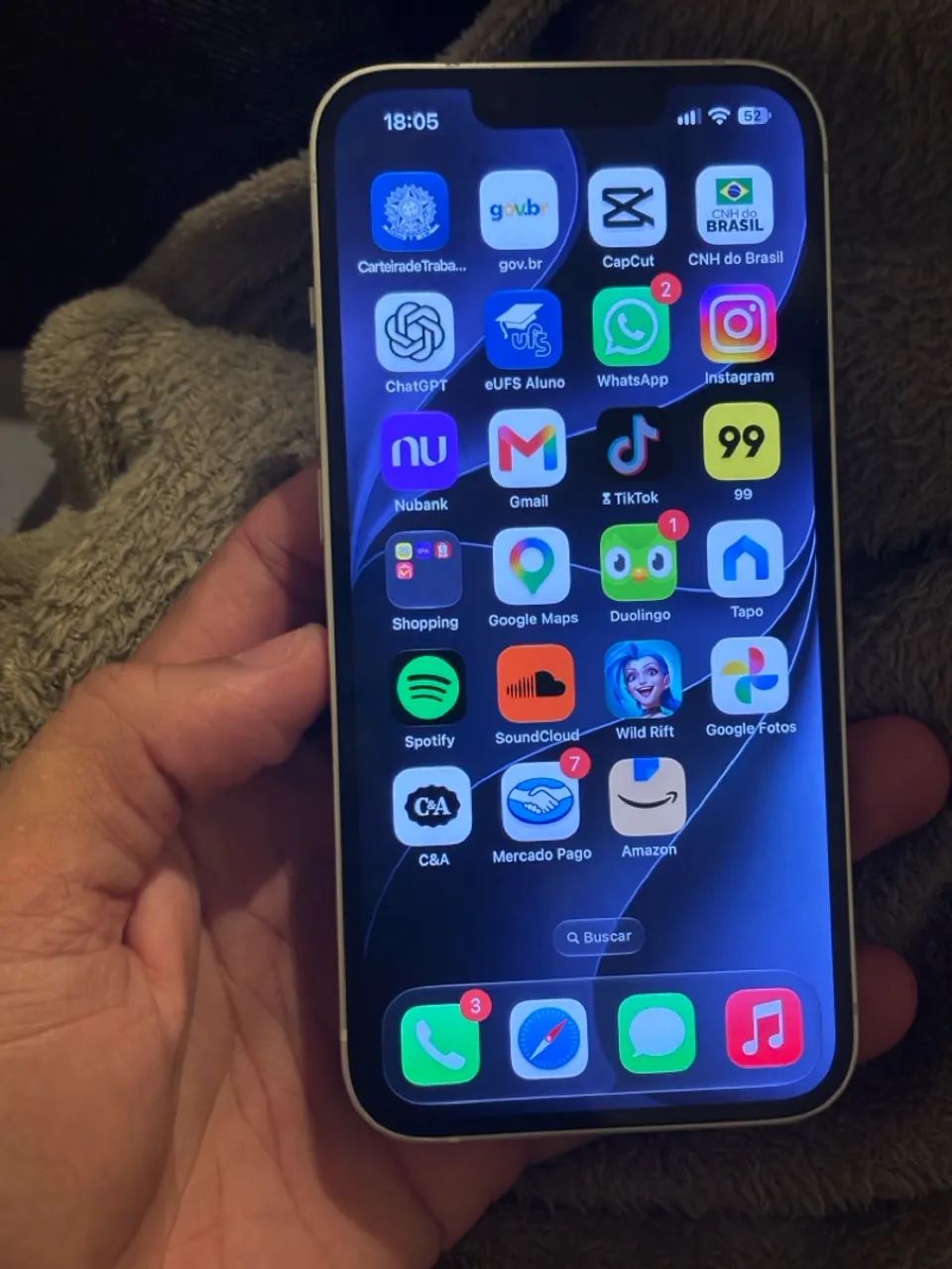 iPhone 13 128gb Branco - Foto 2