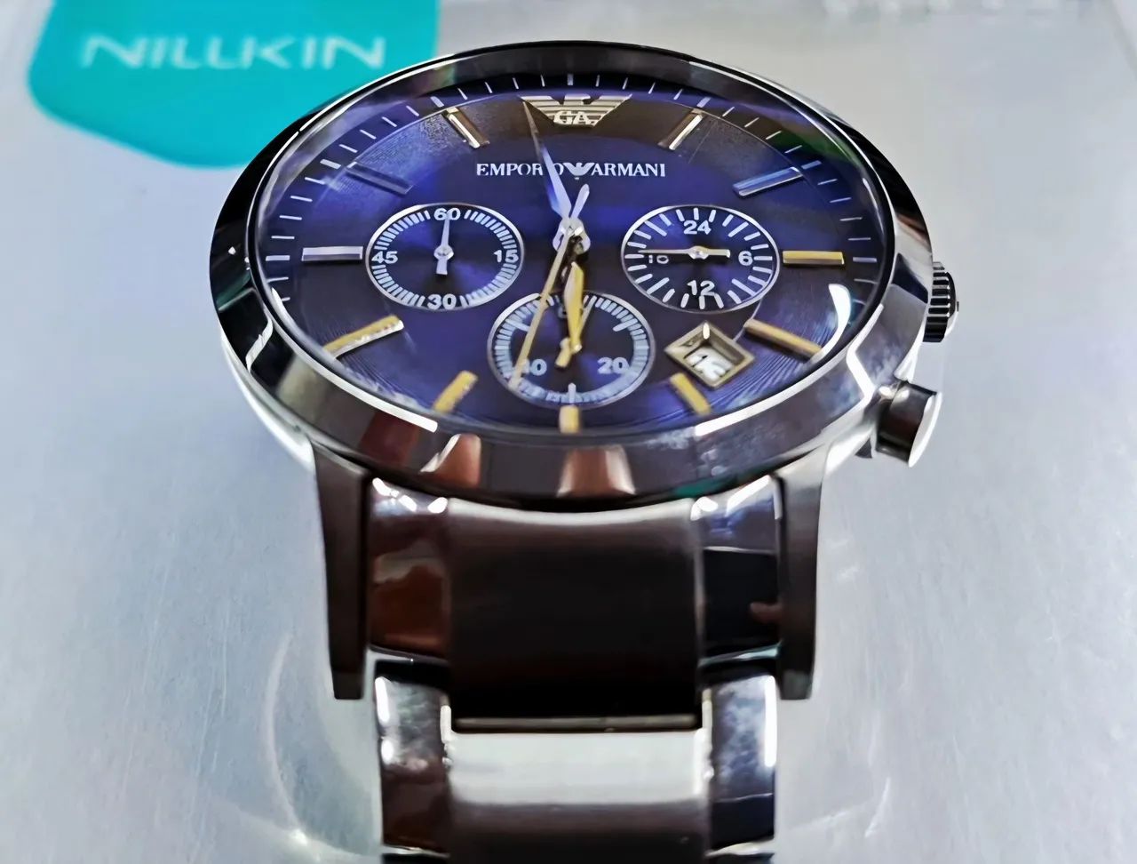 RELÓGIO EMPORIO ARMANI AR 2448 ZERO!!! - Foto 3