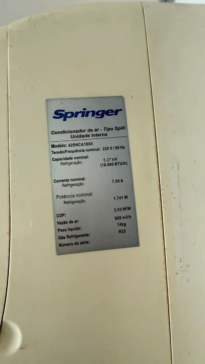 AR CONDICIONADO USADO PRA VENDER RÁPIDO  - Foto 2