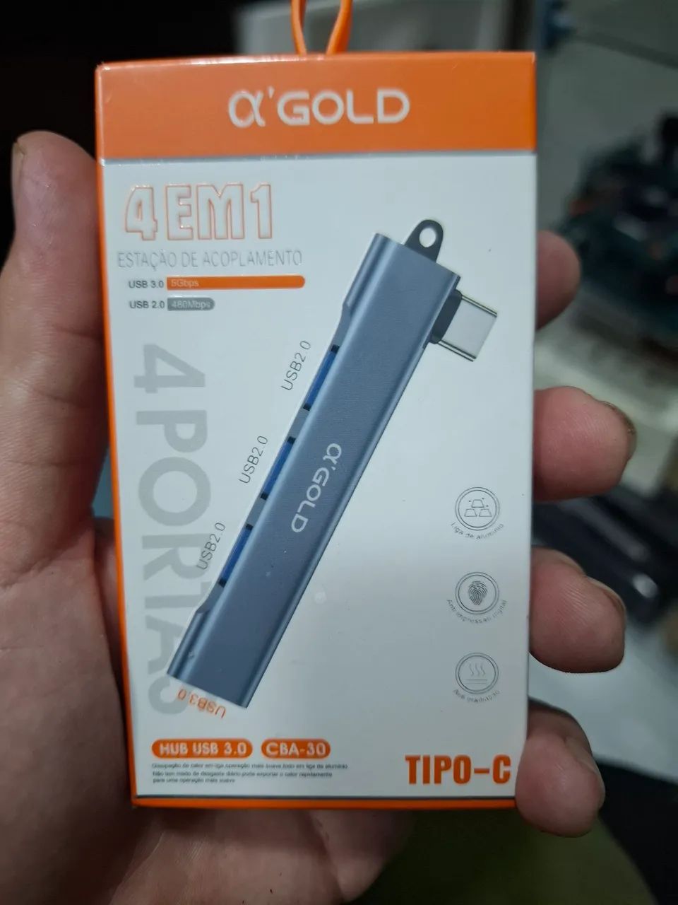 Hub usb tipo C use teclado, mouse ou joystick no celular  - Foto 4