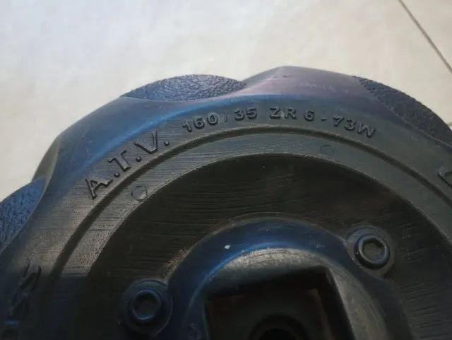 Par de rodas triciclo Bandeirante  - Foto 4
