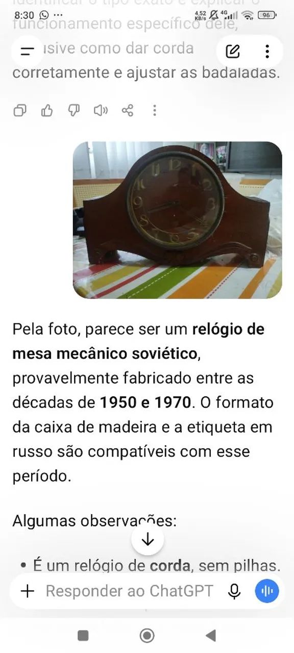 Relógio antigo  - Foto 2