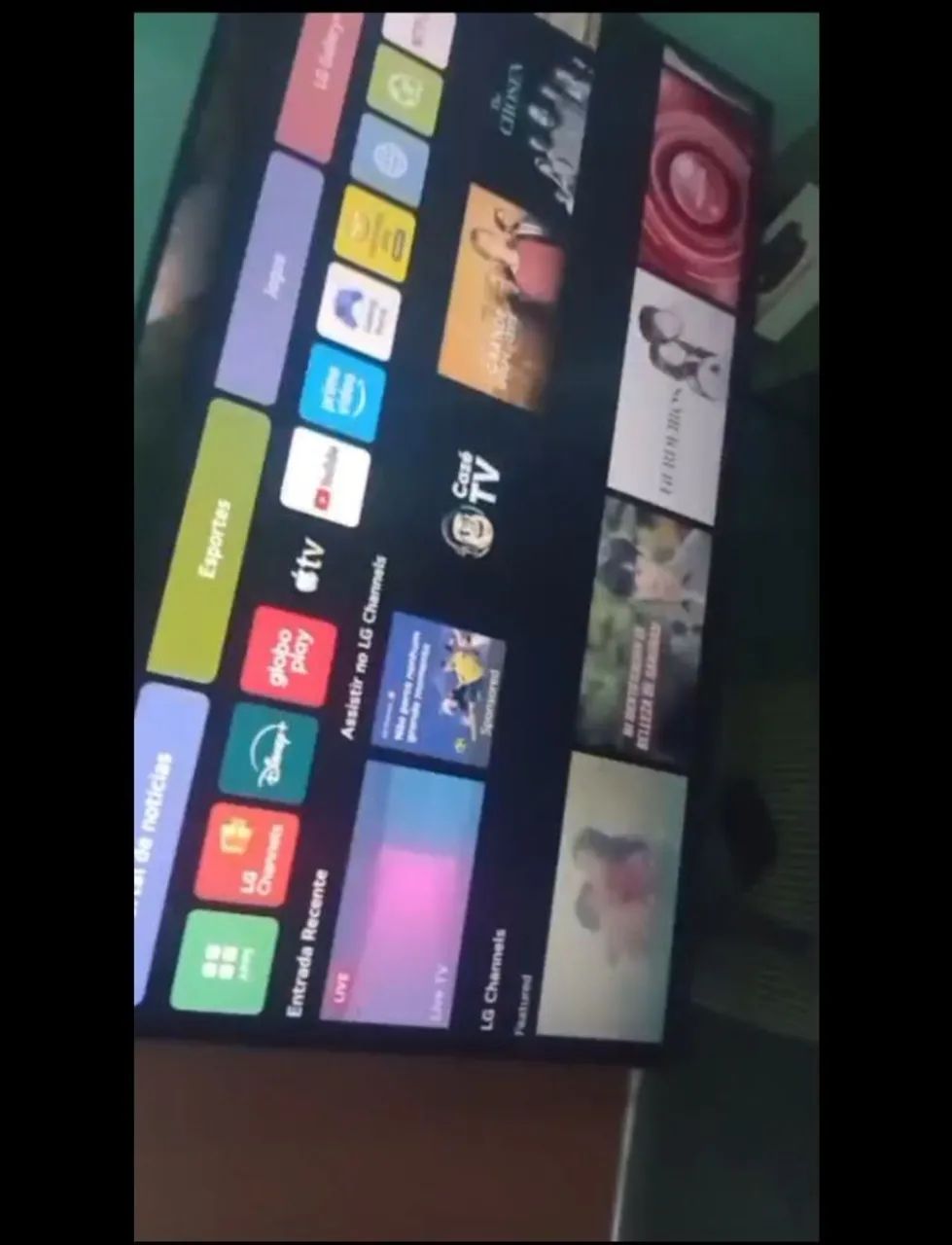 Vende se TV smart 55 polegadas full hd 4k! - Foto 2