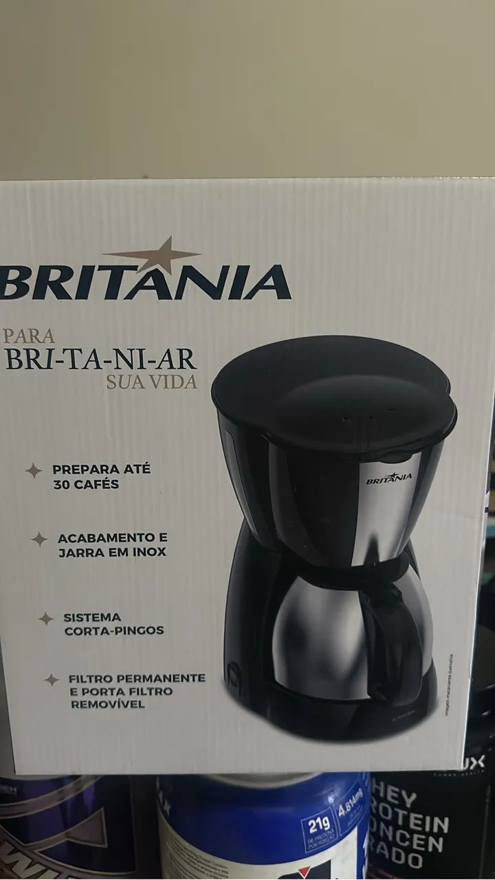 Cafeteira inox - na caixa ainda nova  - Foto 2