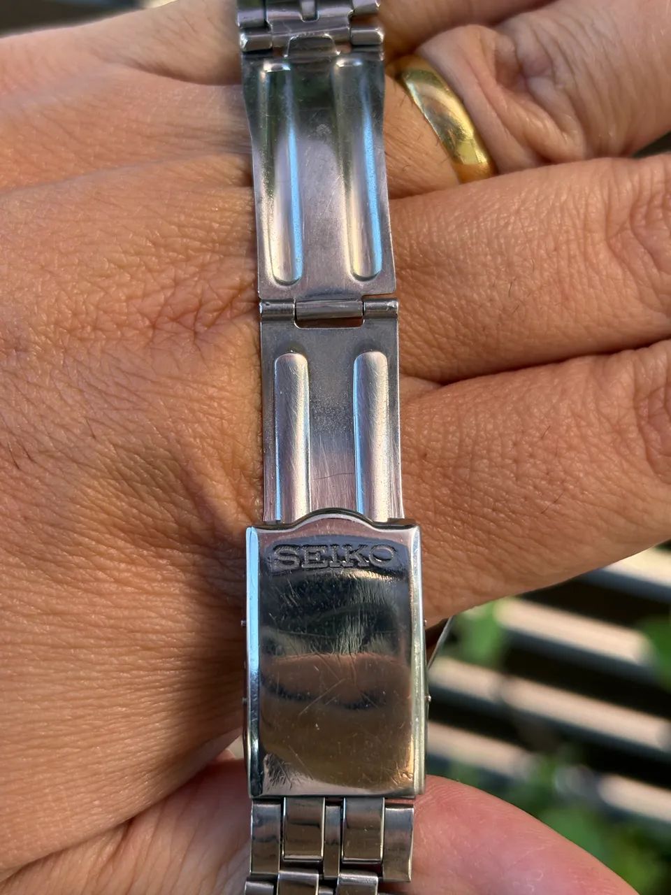 Relógio Seiko Automático Verde 17 Jewels - Foto 5
