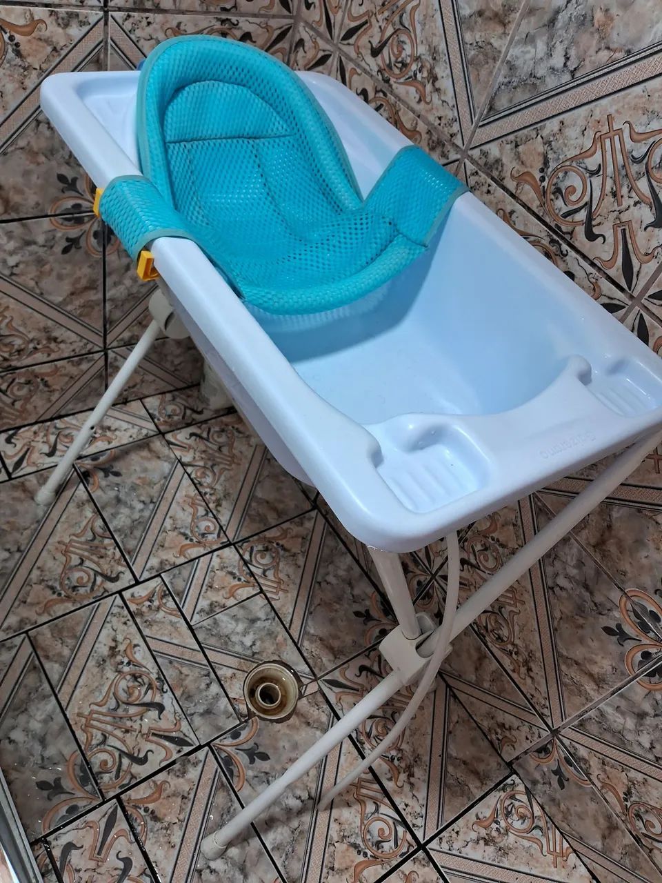 BANHEIRA AZUL GALZERANO COM SUPORTE  - Foto 2