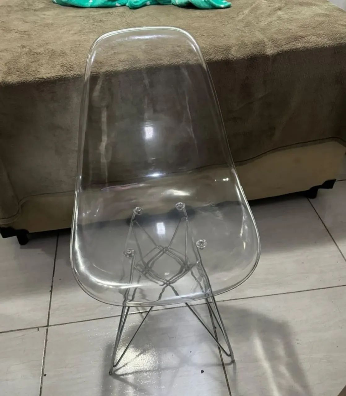 Cadeira de acrilico