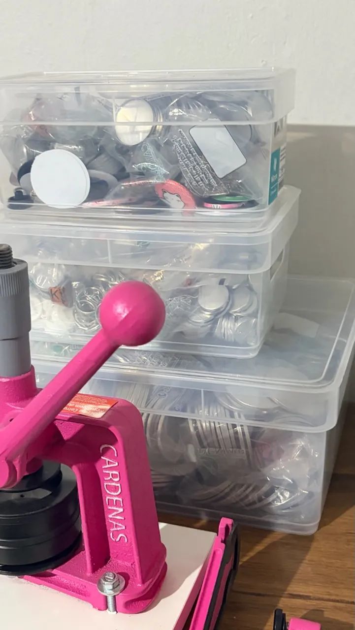 Kit Button Cardenas Rosa - Foto 4