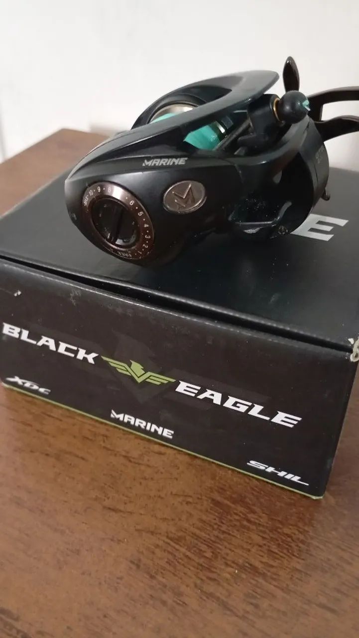 Carretilha Black Eagle esquerda - Foto 5