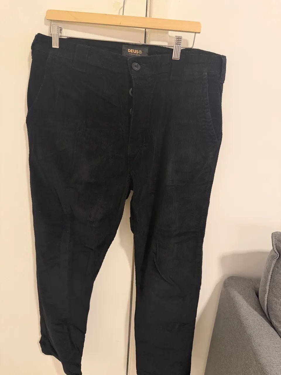 CALÇA EM COTELÊ DEUS EX MACHINA - Foto 3