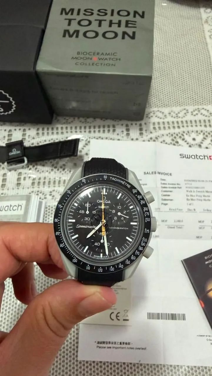 Moonswatch Mission On Moon