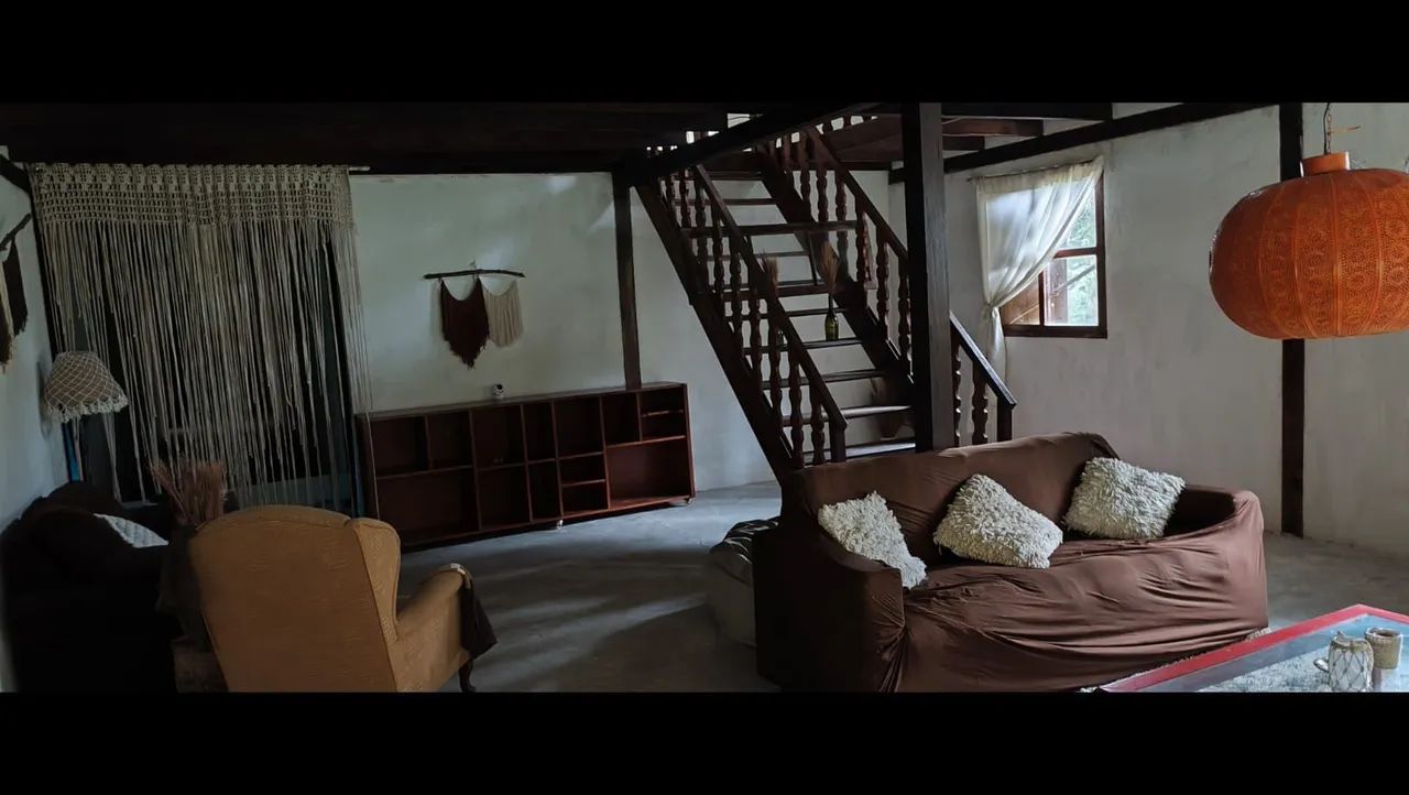 Escada de madeira maciça 1970 - Foto 4